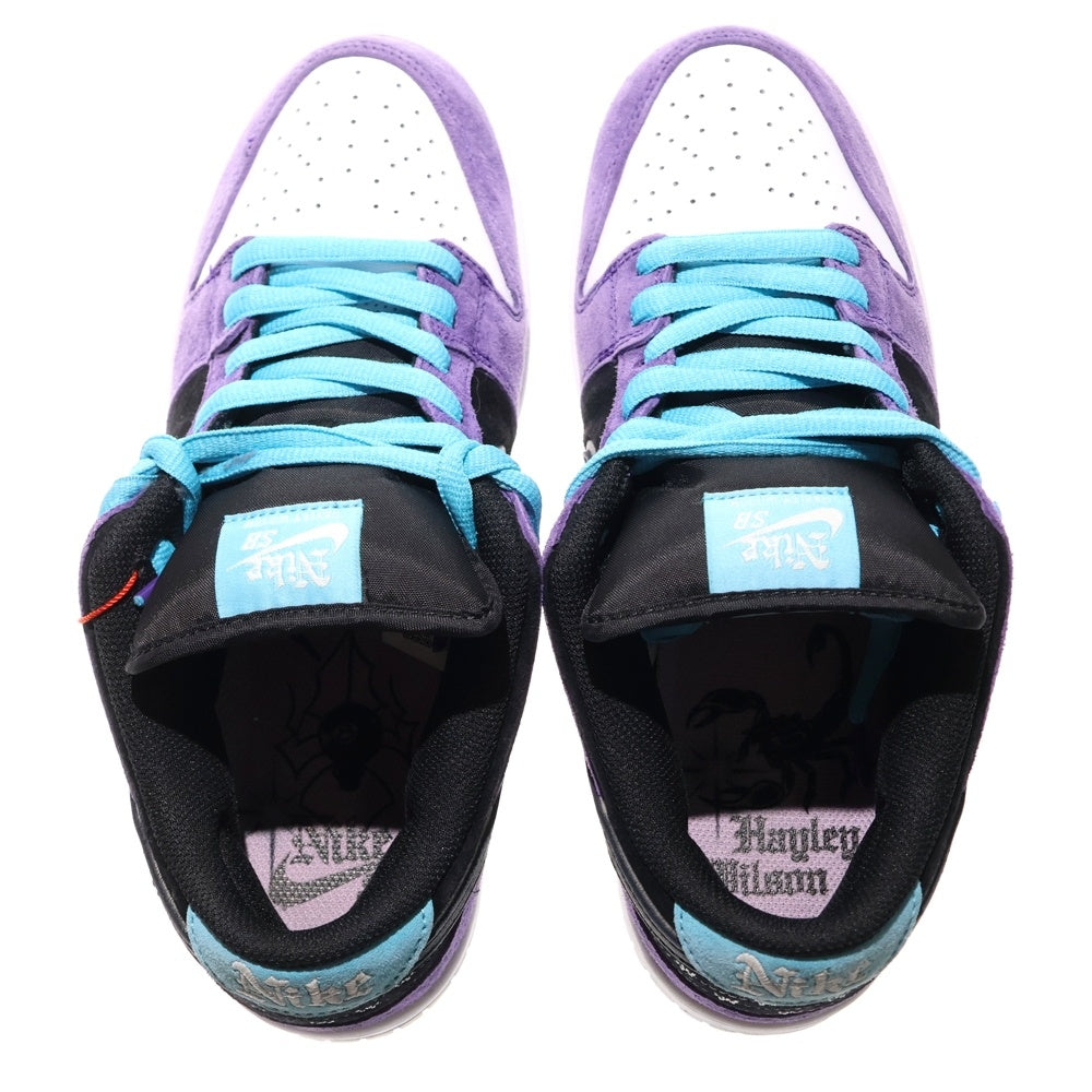 NIKE SB(ナイキエスビー) ×Hayley Wilson Dunk Low Pro Black and Court Purple ダンク ロー プロ ブラック アンド コートパープル ローカットスニーカー US9/27cm HJ0513 500