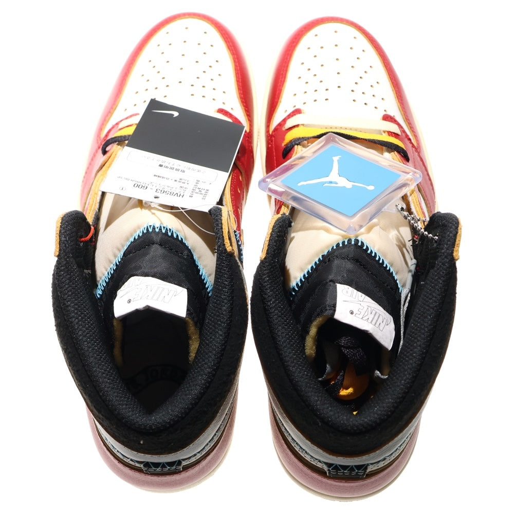 NIKE(ナイキ) ×UNION ユニオン AIR JORDAN 1 RETRO HIGH OG Chicago HV8563-600 エアジョーダン1 ハイ ハイカットスニーカー シカゴ レッド/ホワイト US11/29cm
