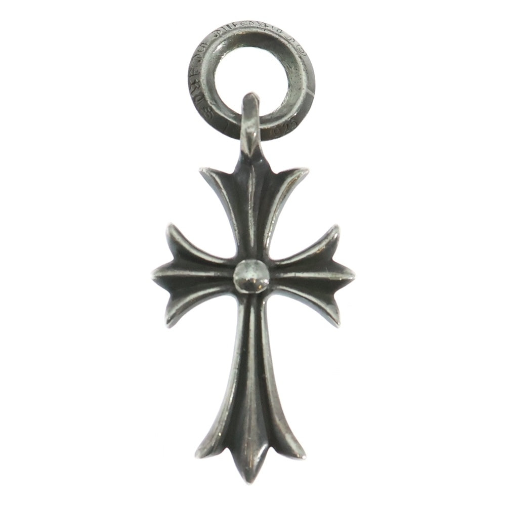 CHROME HEARTS(クロムハーツ) TINY CH CROSS タイニーCHクロス チャーム ネックレストップ シルバー BCA382