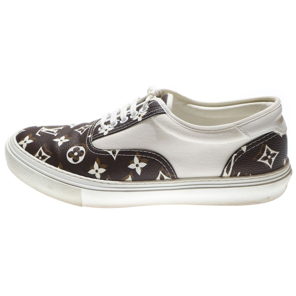 LOUIS VUITTON(ルイヴィトン) トロカデロライン レザー ローカットスニーカー シューズ ホワイト/ブラウン FA1109