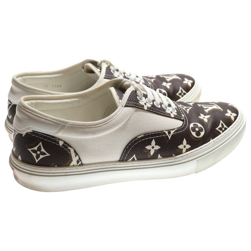LOUIS VUITTON(ルイヴィトン) トロカデロライン レザー ローカットスニーカー シューズ ホワイト/ブラウン FA1109