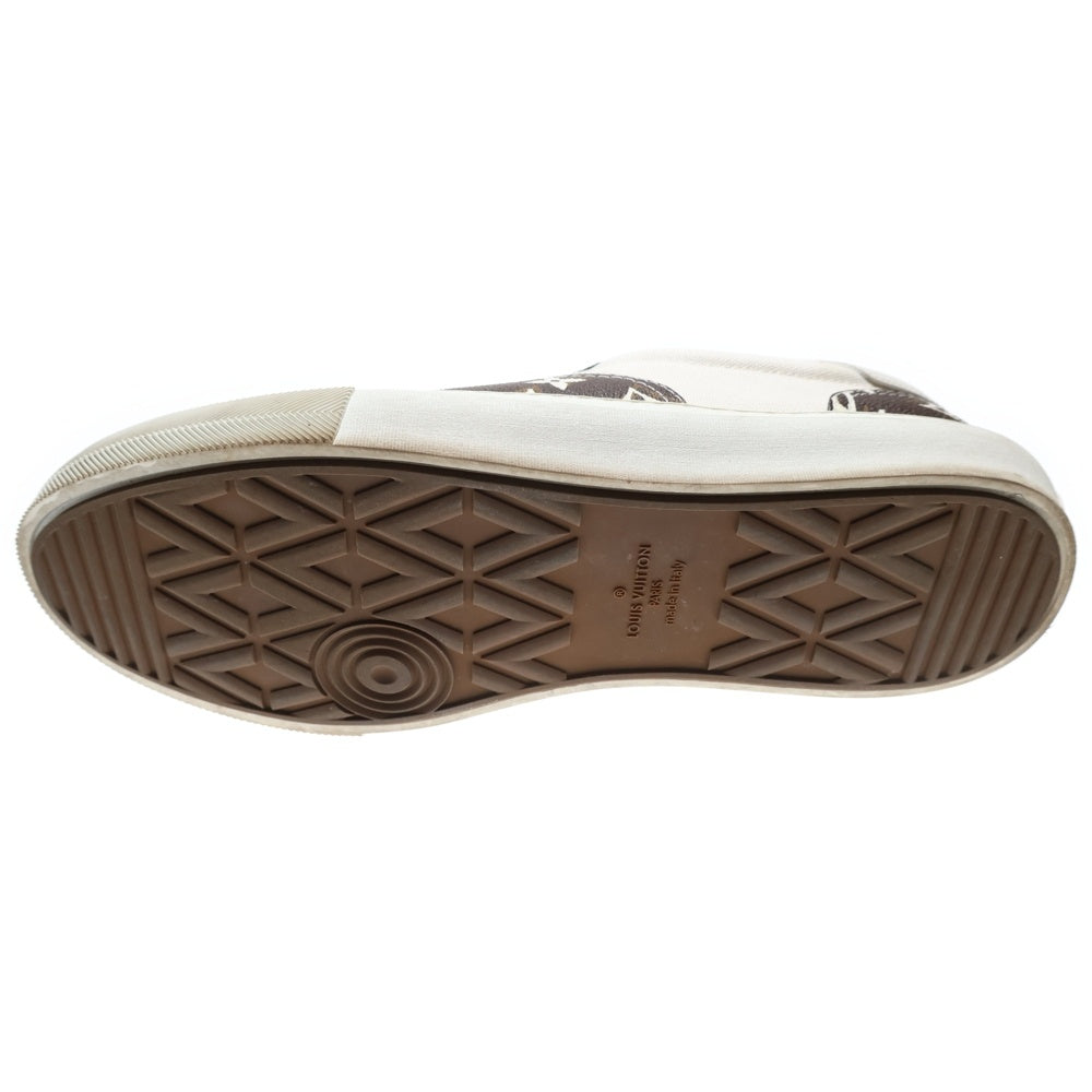 LOUIS VUITTON(ルイヴィトン) トロカデロライン レザー ローカットスニーカー シューズ ホワイト/ブラウン FA1109