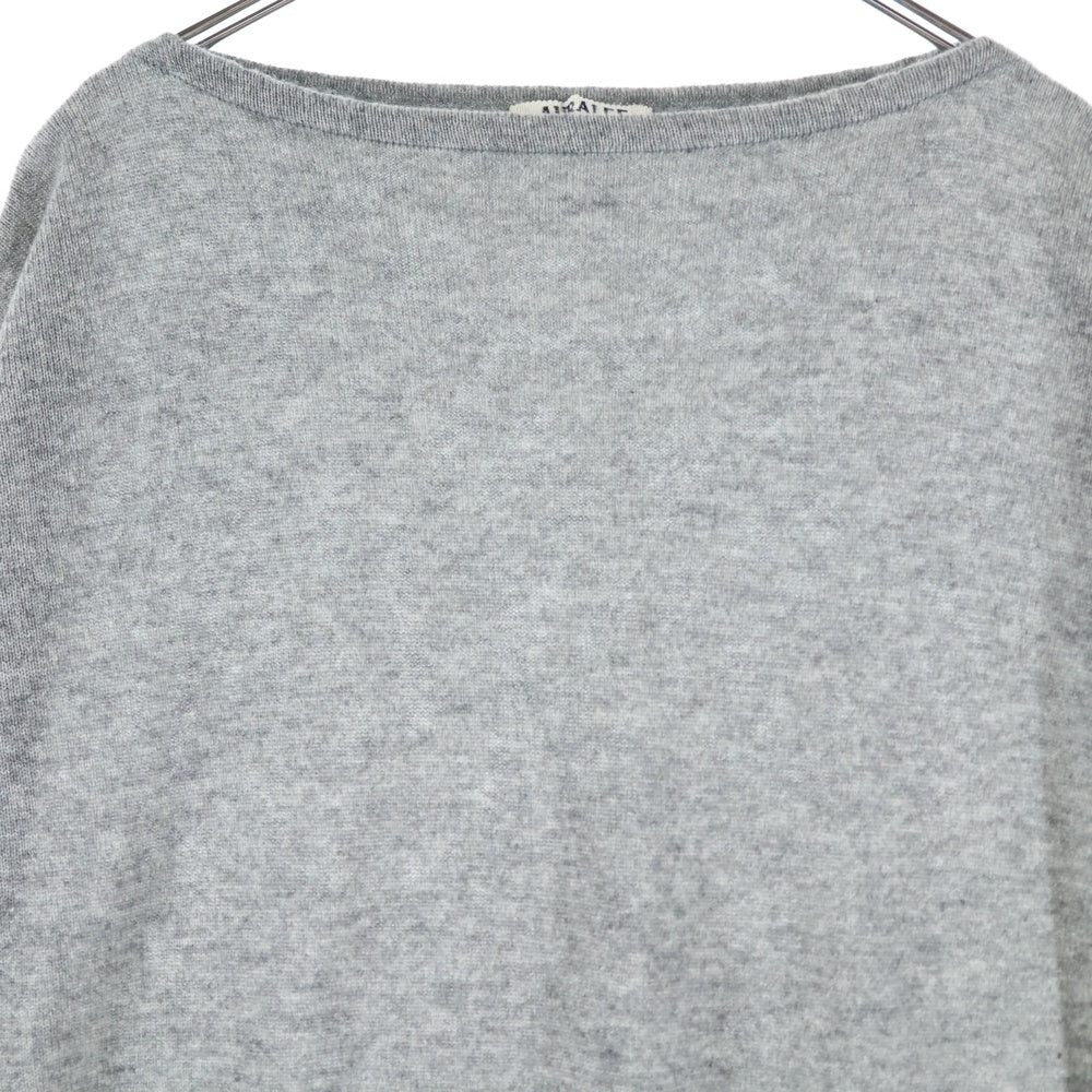 AURALEE(オーラリー) 25SS SUPER FINE CASHMERE SILK KNIT BOAT NECK