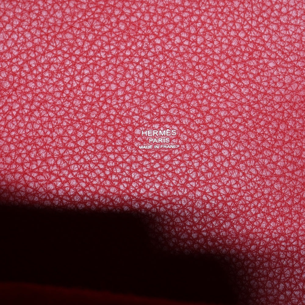 HERMES(エルメス) ピコタン22 ルージュカザック トリヨン □M刻印 SV金具 レディース