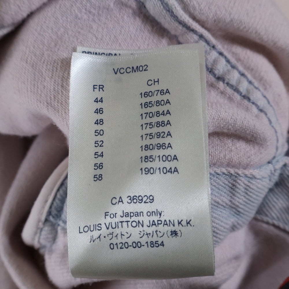 LOUIS VUITTON(ルイヴィトン) 20SS リムーバルポケット デニムシャツ ピンク RM201 TWY HIS90W