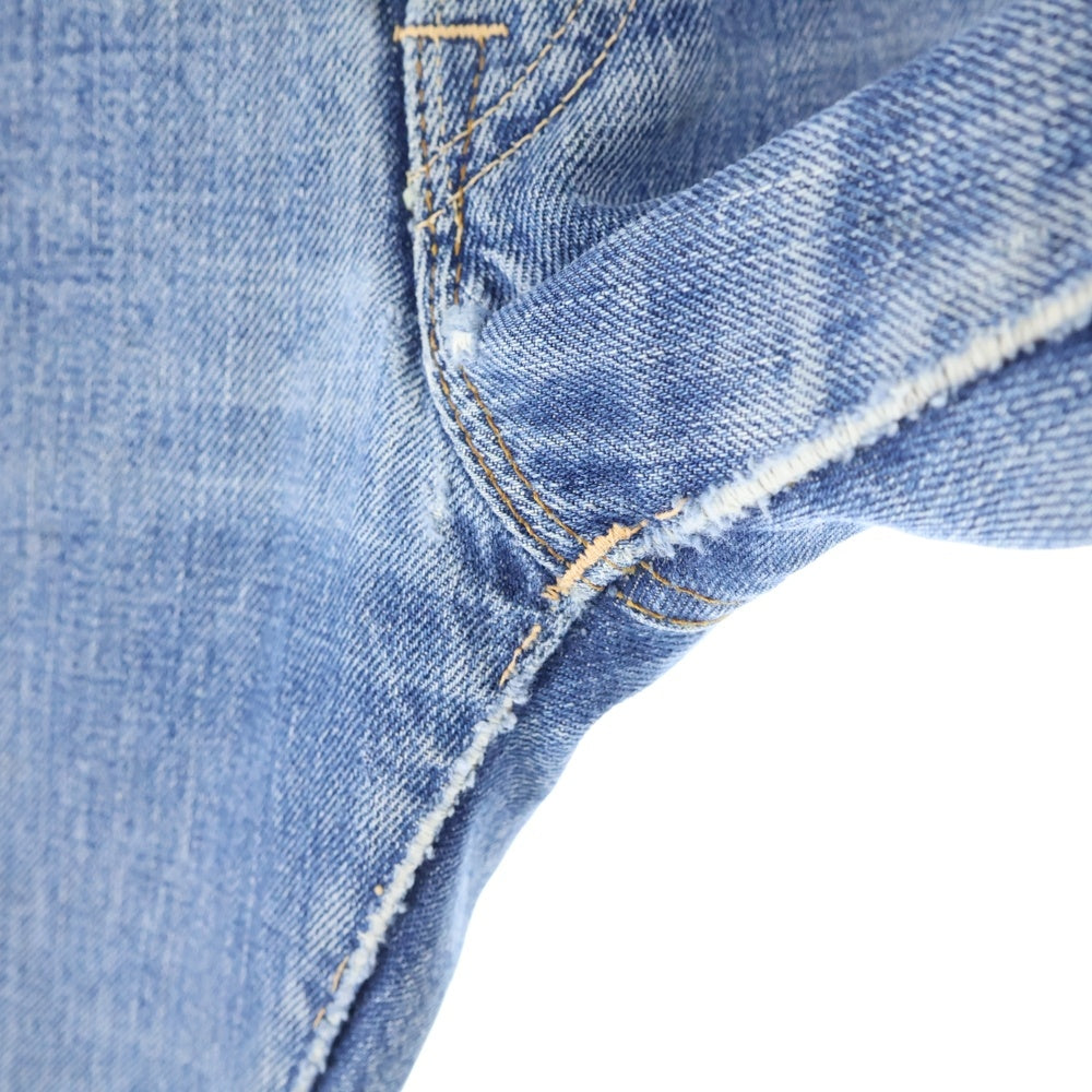 Levi's(リーバイス) 60s VINTAGE 501 BIGE 前期 ボタン裏4 Vステッチ ストレートデニムパンツ インディゴ