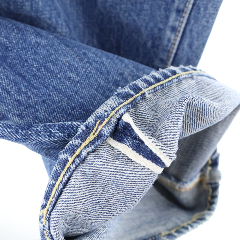Levi's(リーバイス) 60s VINTAGE 501 BIGE 前期 ボタン裏4 Vステッチ ストレートデニムパンツ インディゴ