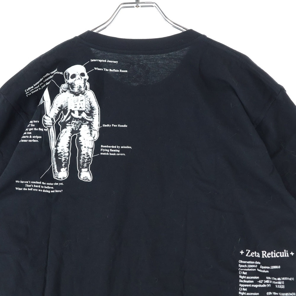 CHROME HEARTS(クロムハーツ) JOE FOTI EXHIBITION T Shirt ジョー フォティ スカル プリント 半袖シャツ カットソー ブラック