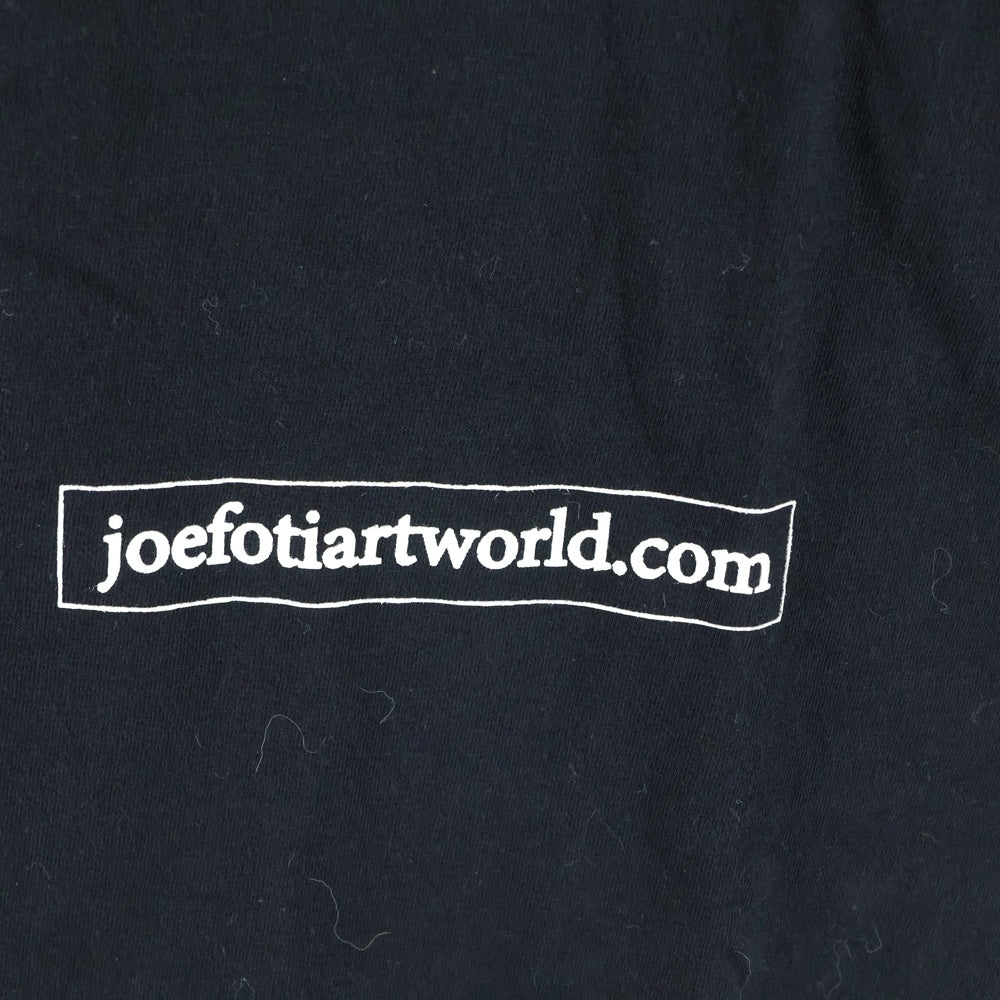 CHROME HEARTS(クロムハーツ) JOE FOTI EXHIBITION T Shirt ジョー フォティ スカル プリント 半袖シャツ カットソー ブラック