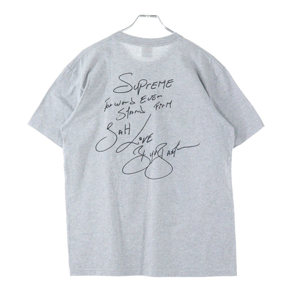 SUPREME(シュプリーム) 19SS Buju Banton Tee ブジュバントン フォトT プリント半袖Tシャツ カットソー グレー