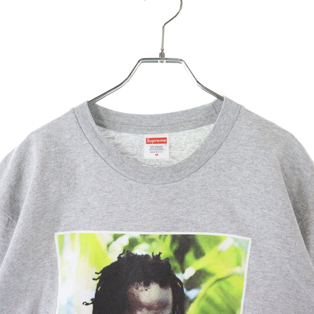SUPREME(シュプリーム) 19SS Buju Banton Tee ブジュバントン フォトT プリント半袖Tシャツ カットソー グレー