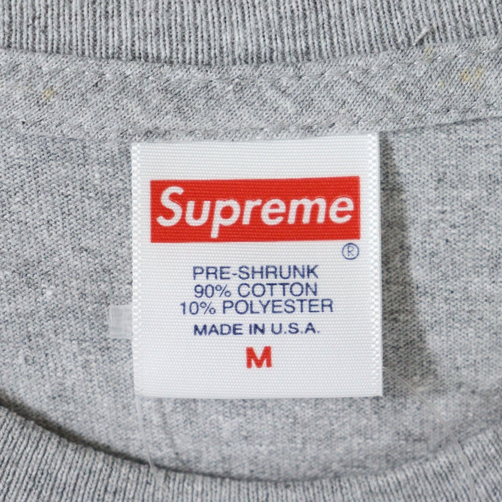 SUPREME(シュプリーム) 19SS Buju Banton Tee ブジュバントン フォトT プリント半袖Tシャツ カットソー グレー