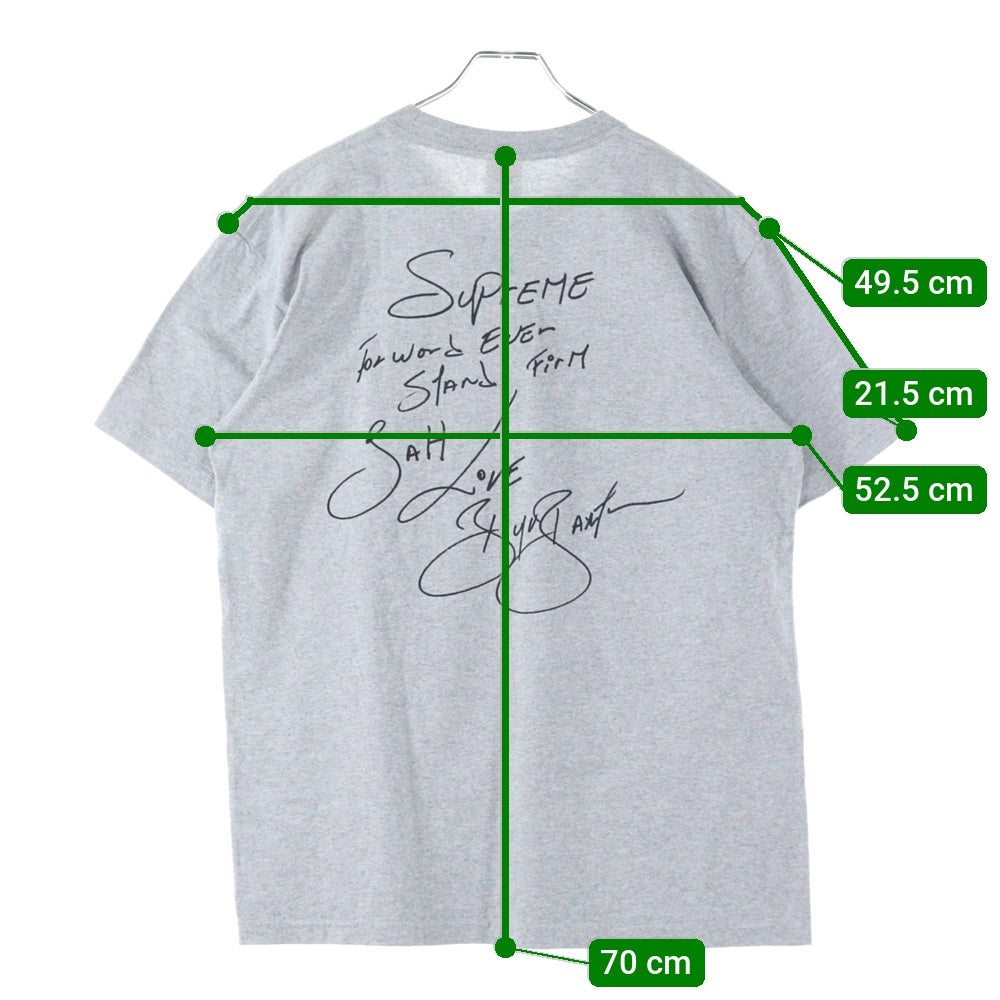 SUPREME(シュプリーム) 19SS Buju Banton Tee ブジュバントン フォトT プリント半袖Tシャツ カットソー グレー