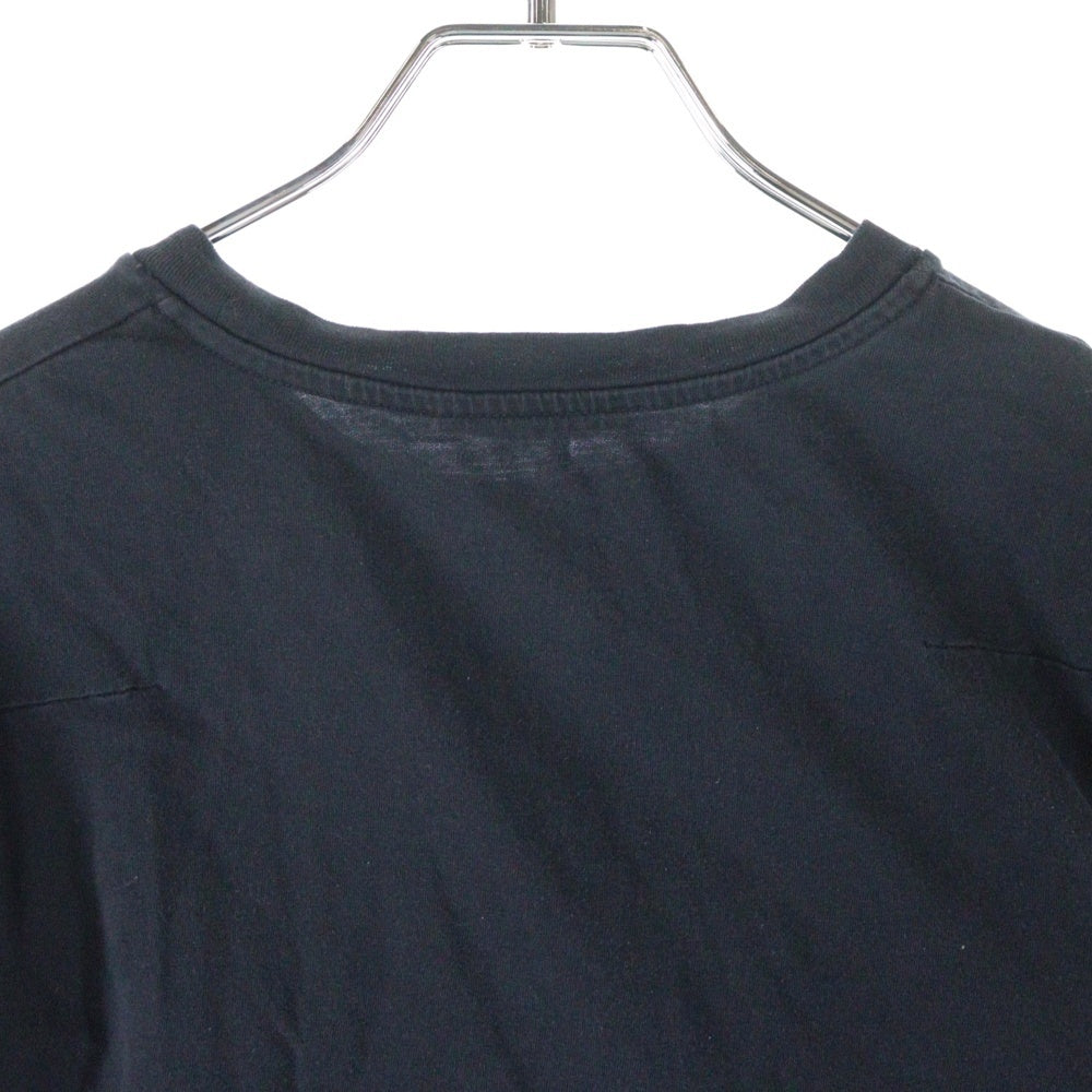 DIOR(ディオール) 17AW 立体ロゴ刺繍 クルーネック半袖Tシャツ ブラック 733J603W3610