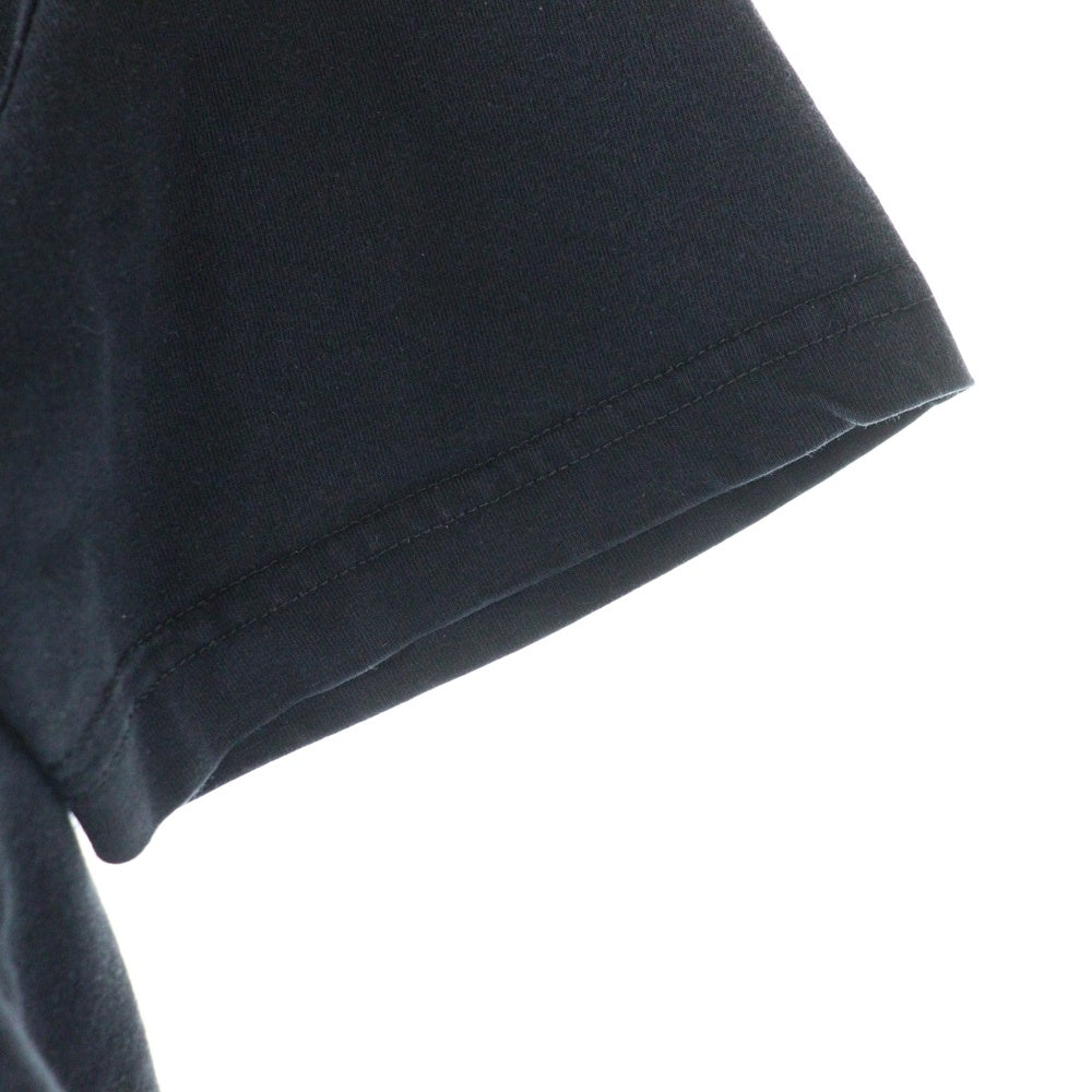 DIOR(ディオール) 17AW 立体ロゴ刺繍 クルーネック半袖Tシャツ ブラック 733J603W3610