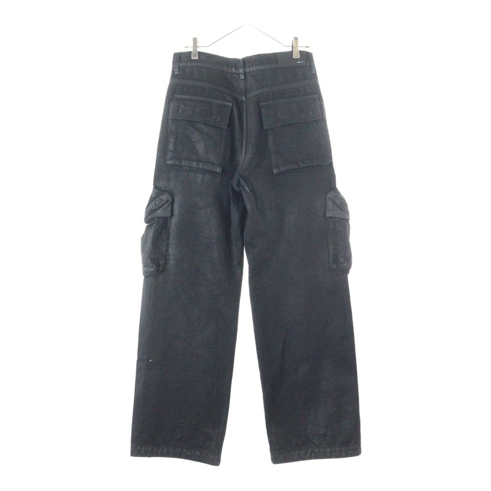 AMIRI(アミリ) Wax M65 BAGGY CARGO ワックス加工 M65 バギー カーゴパンツ ブラック
