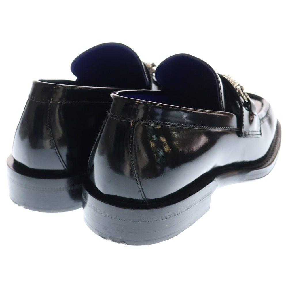 BURBERRY(バーバリー) ホースビット スクエアトゥローファー レザー シューズ ブラック ITCALLAN97MON