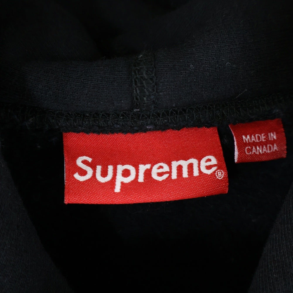 SUPREME(シュプリーム) 18AW S Logo Hooded Sweatshirt Sロゴ スウェットプルオーバーパーカー ブラック