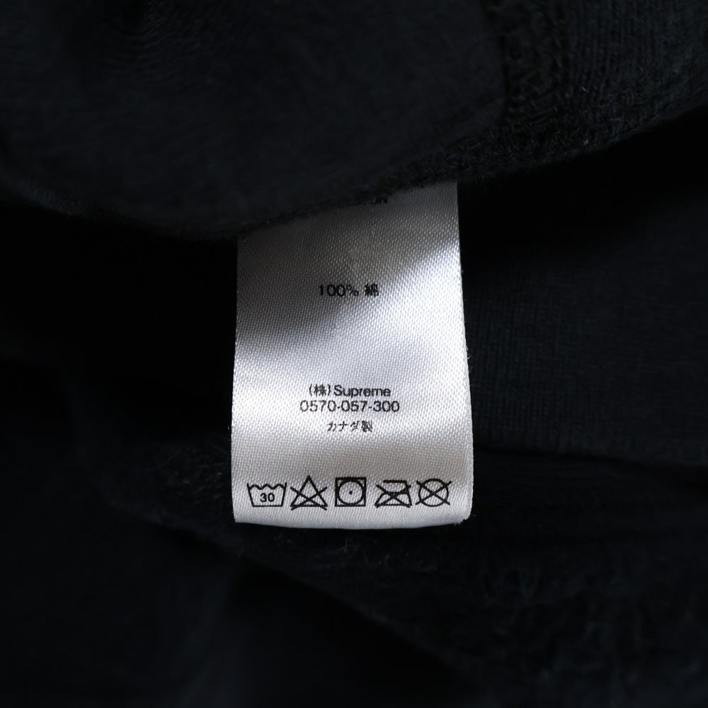 SUPREME(シュプリーム) 18AW S Logo Hooded Sweatshirt Sロゴ スウェットプルオーバーパーカー ブラック