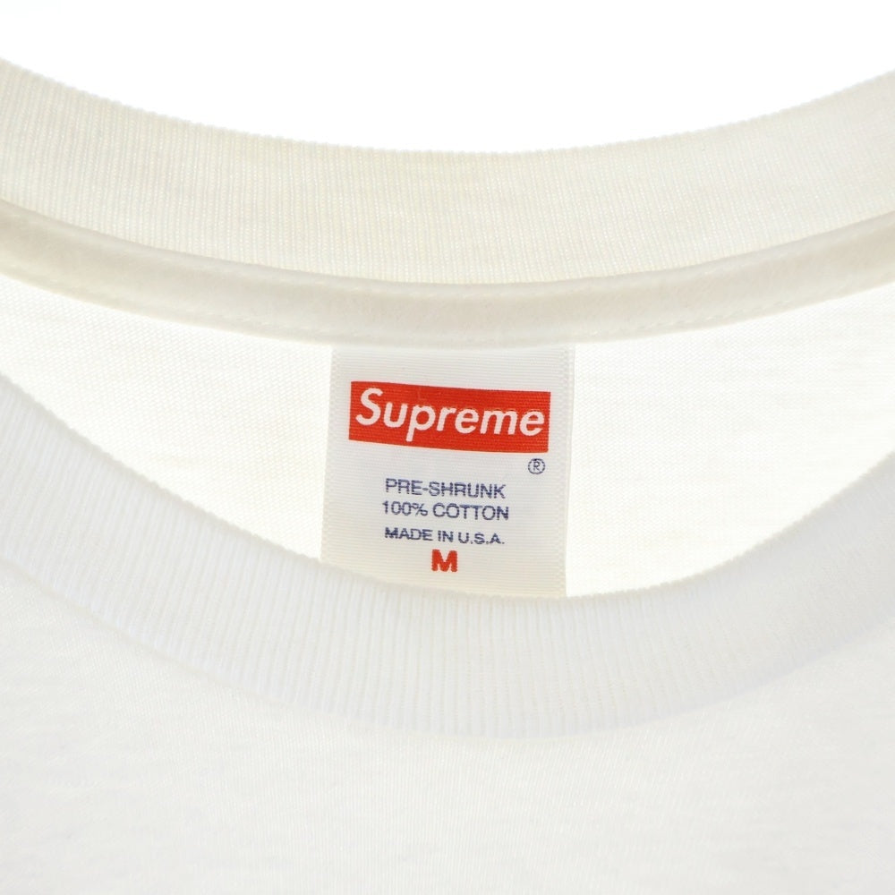 SUPREME(シュプリーム) 20AW Box Logo L/S Tee ボックスロゴ クルーネック長袖Tシャツ カットソー ホワイト