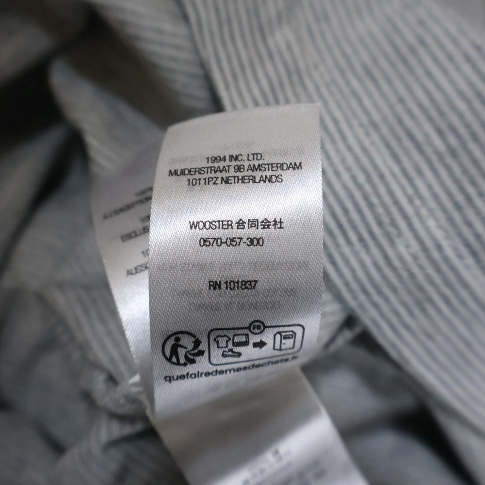 SUPREME(シュプリーム) 24SS Bouquet S/S Top ブーケ ロゴプリント ボーダー クルーネック半袖Tシャツ カットソー グレー