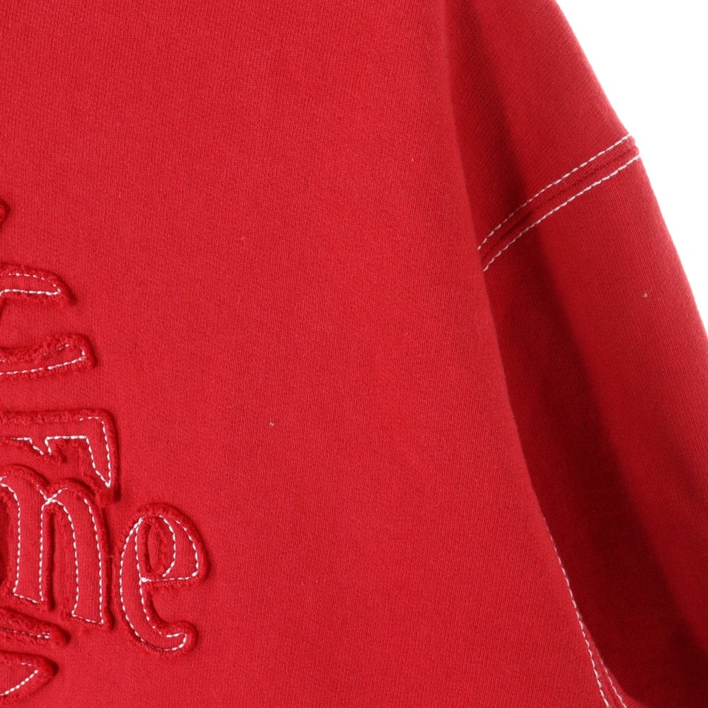 SUPREME(シュプリーム) 23SS ×Timberland Hooded Sweatshirt ティンバーランド フーテッドスウェットシャツ プルオーバーパーカー レッド