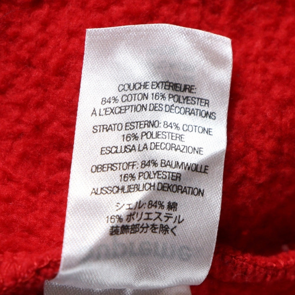 SUPREME(シュプリーム) 23SS ×Timberland Hooded Sweatshirt ティンバーランド フーテッドスウェットシャツ プルオーバーパーカー レッド