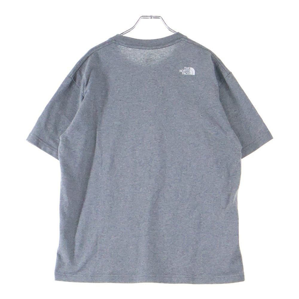 THE NORTH FACE(ザノースフェイス) フロントロゴプリント 半袖Tシャツ カットソー グレー NT32007Z