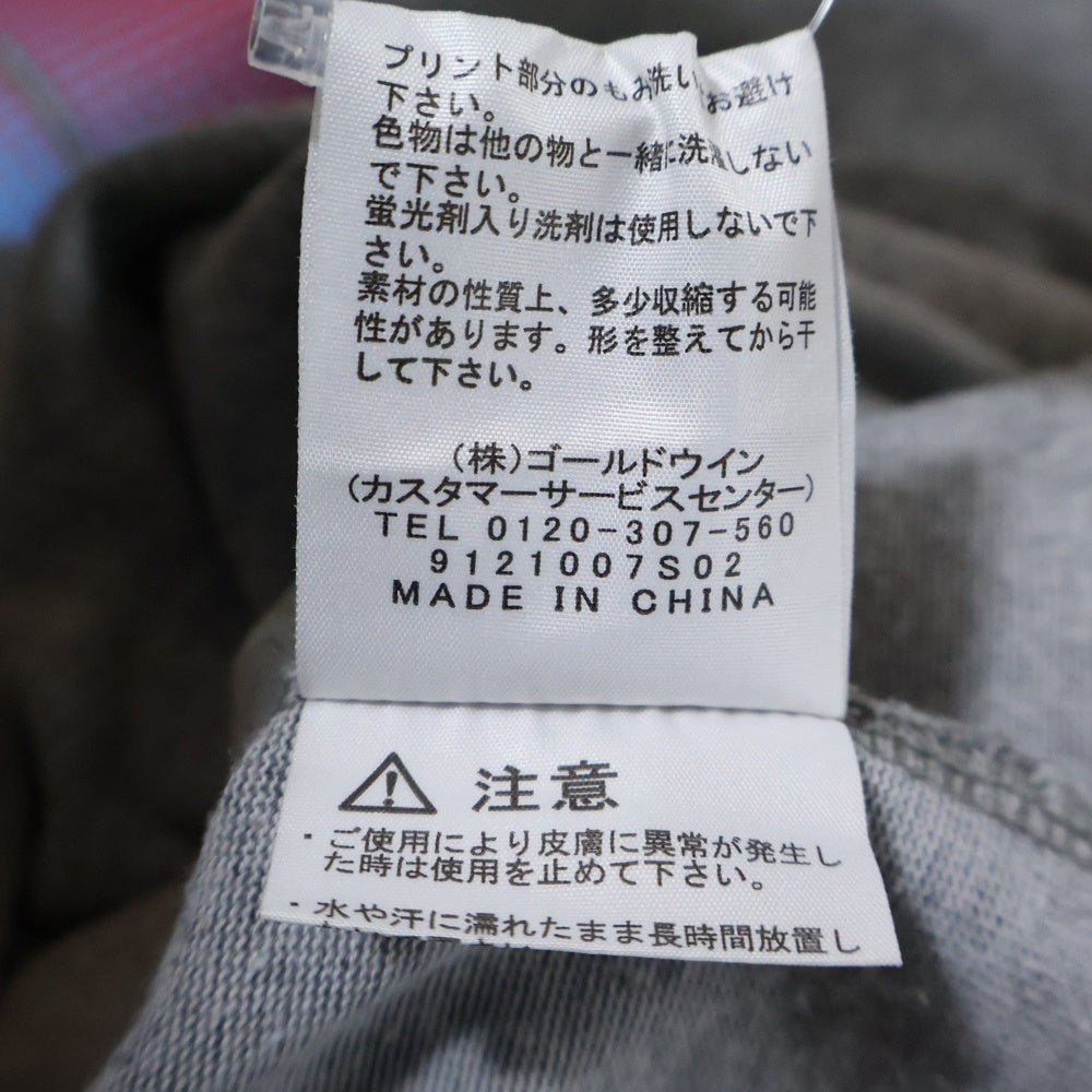 THE NORTH FACE(ザノースフェイス) フロントロゴプリント 半袖Tシャツ カットソー グレー NT32007Z