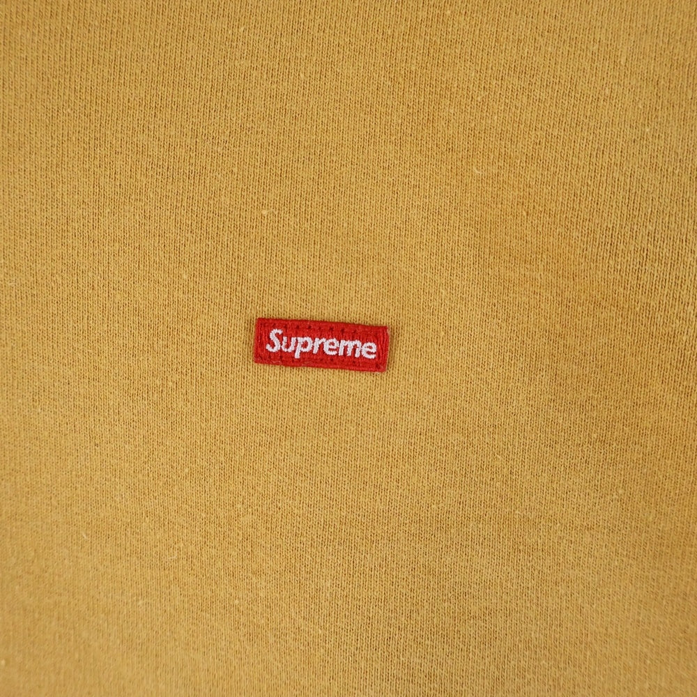 SUPREME(シュプリーム) 21AW Small Box Logo Sweatshirt スモールボックスロゴ クルーネック スウェットトレーナー イエロー