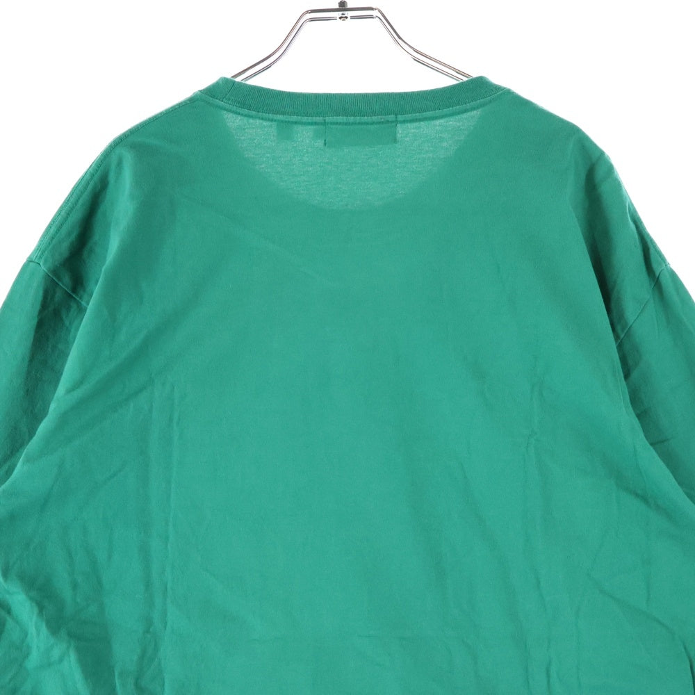 X-LARGE(エクストララージ) フロントプリント 長袖Tシャツ カットソー グリーン 101203011064
