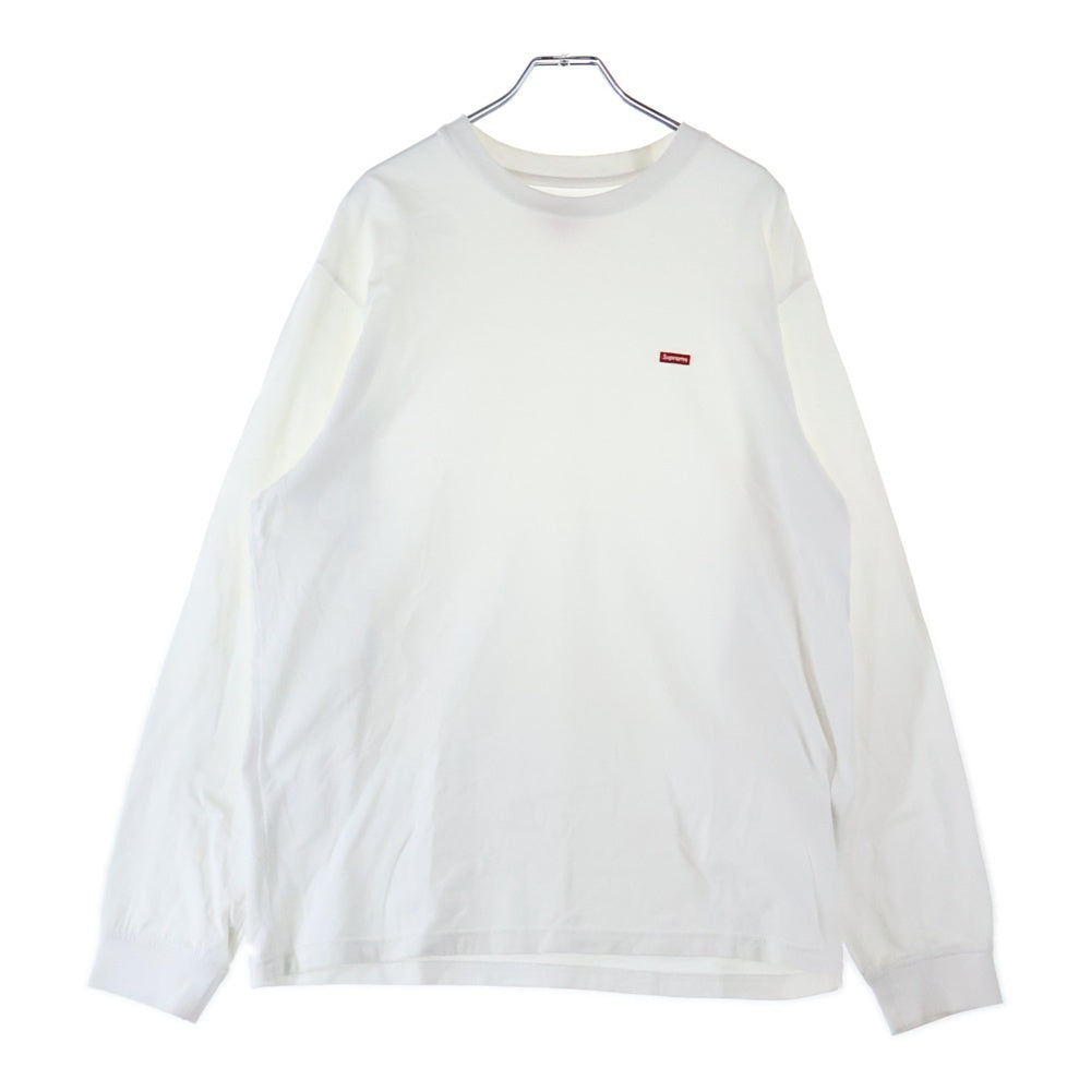 SUPREME(シュプリーム) Small Box Logo Tee スモール ボックス ロゴ クルーネック 長袖Tシャツ カットソー ホワイト
