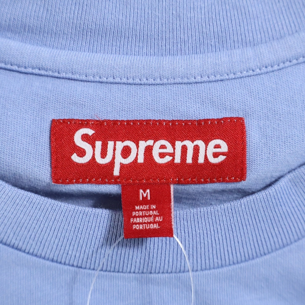 SUPREME(シュプリーム) 25SS Small Box Logo Tee スモール ボックス ロゴ クルーネック 半袖Tシャツ カットソー ペールブルー