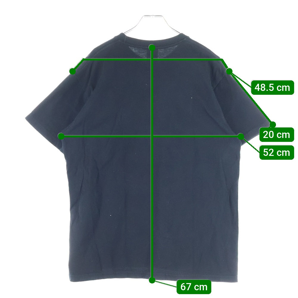 SUPREME(シュプリーム) 21SS×KAWS Chalk Logo Tee カウズ チョーク ボックスロゴ クルーネック 半袖Tシャツ カットソー ブラック