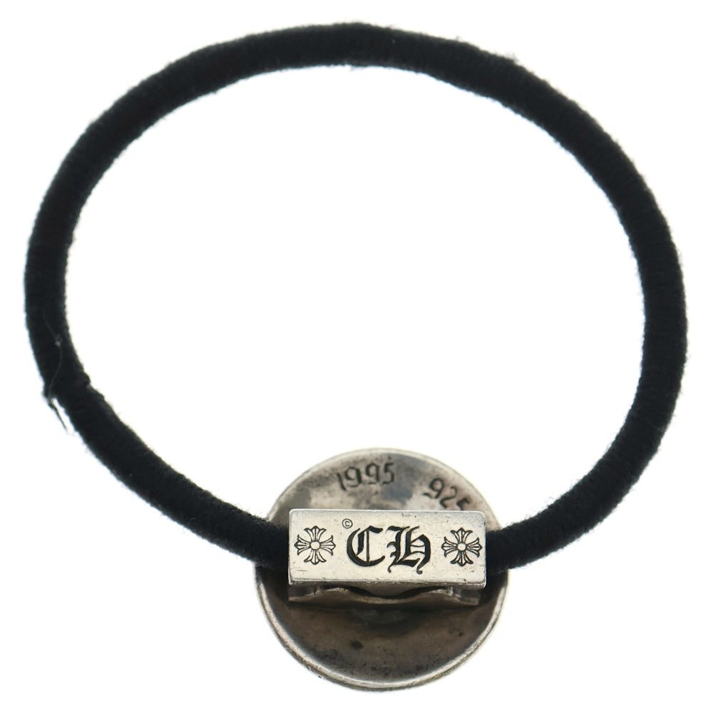 CHROME HEARTS(クロムハーツ) HAIRBAND クロスボール ヘアバンド ヘアゴムコンチョ シルバー BCA151