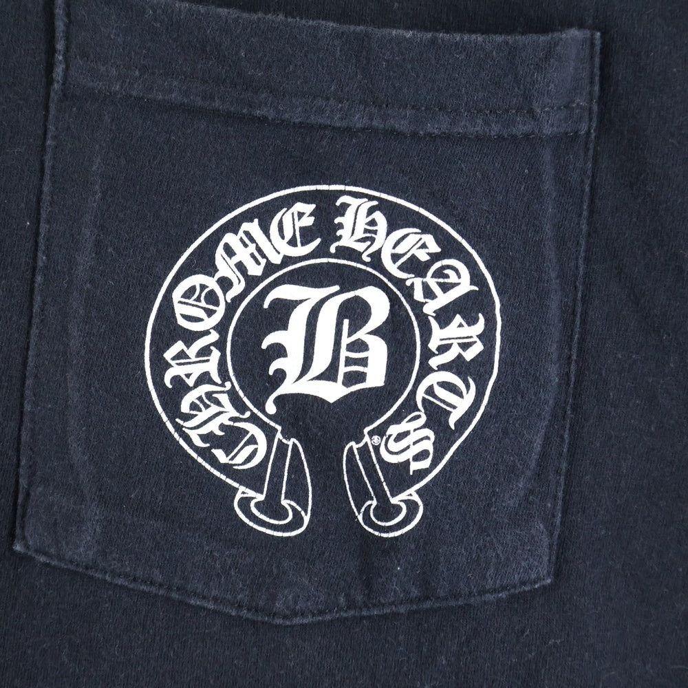 CHROME HEARTS(クロムハーツ) ×BELLA HADID Horseshoe S/S ベラハディッド ホースシュー プリント半袖Tシャツ カットソー ブラック