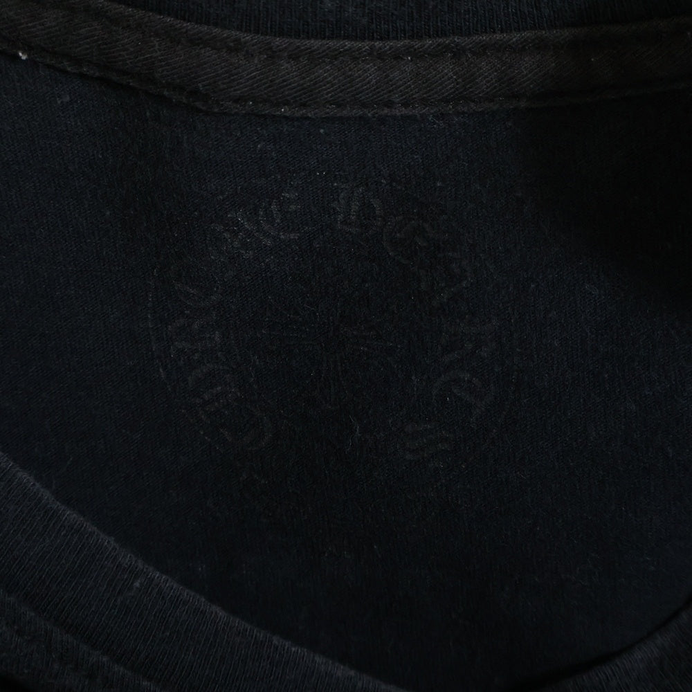 CHROME HEARTS(クロムハーツ) ×BELLA HADID Horseshoe S/S ベラハディッド ホースシュー プリント半袖Tシャツ カットソー ブラック