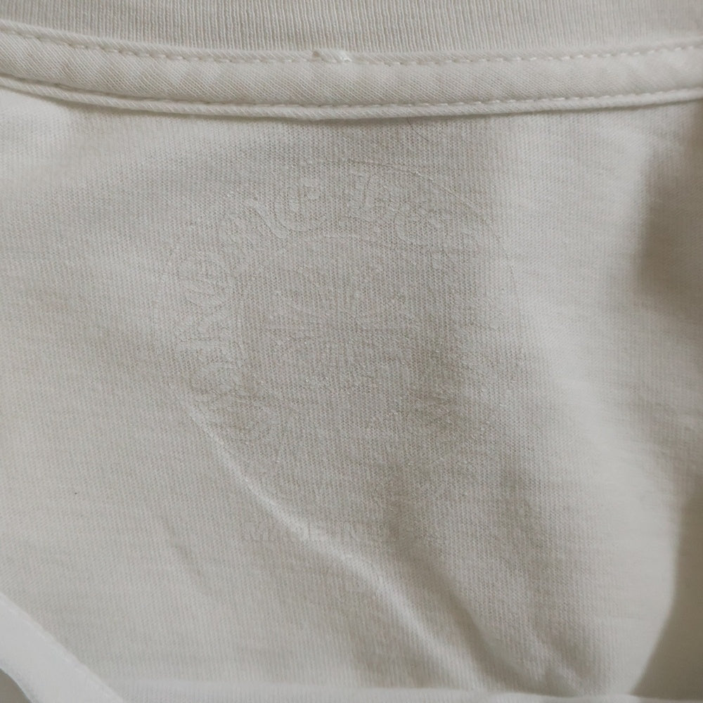 CHROME HEARTS(クロムハーツ) Multi Color Horseshoe L/S Tee マルチカラー ホースシュー プリント ロングスリーブ Tシャツ 長袖カットソー ホワイト