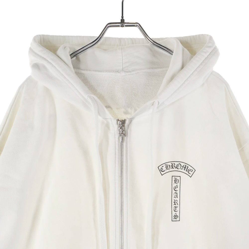 CHROME HEARTS(クロムハーツ) SWTSHRT HD ZIP アーチロゴバック