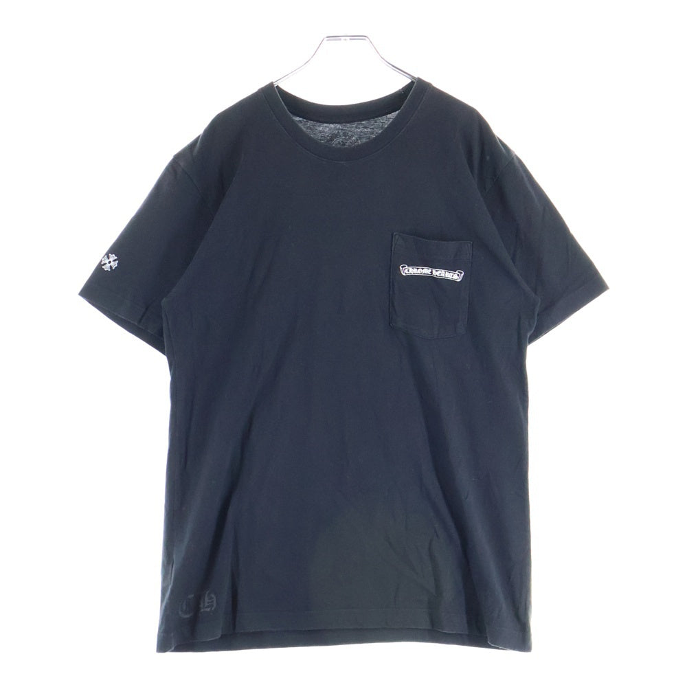 CHROME HEARTS(クロムハーツ) CEM CRS SS マルチセメタリークロスプリント半袖Tシャツ カットソー ブラック