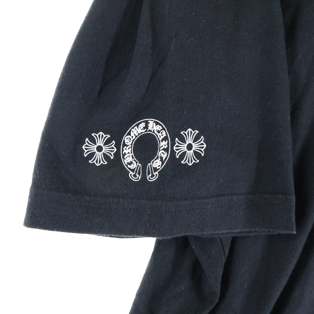 CHROME HEARTS(クロムハーツ) CEM CRS SS マルチセメタリークロスプリント半袖Tシャツ カットソー ブラック