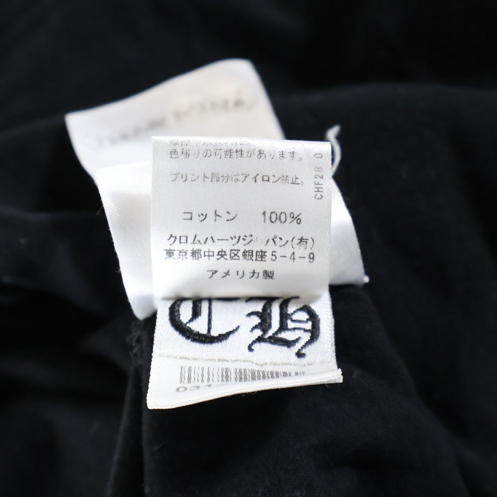CHROME HEARTS(クロムハーツ) CEM CRS SS マルチセメタリークロスプリント半袖Tシャツ カットソー ブラック