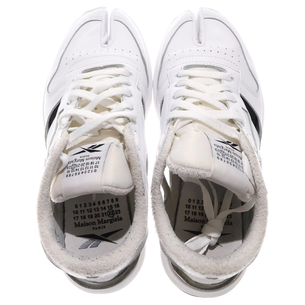 Reebok(リーボック) ×Maison Margiela Leather Tabi DQ Footwear GX5137 レザータビ フットウェア ローカットスニーカー シューズ ホワイト US8.5/26.5cm
