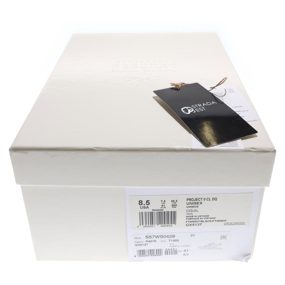 Reebok(リーボック) ×Maison Margiela Leather Tabi DQ Footwear GX5137 レザータビ フットウェア ローカットスニーカー シューズ ホワイト US8.5/26.5cm