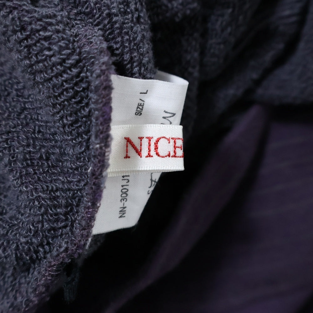 NICENESS(ナイスネス) S.FREEMAN Silk Sweatshirt Pull Over シルク