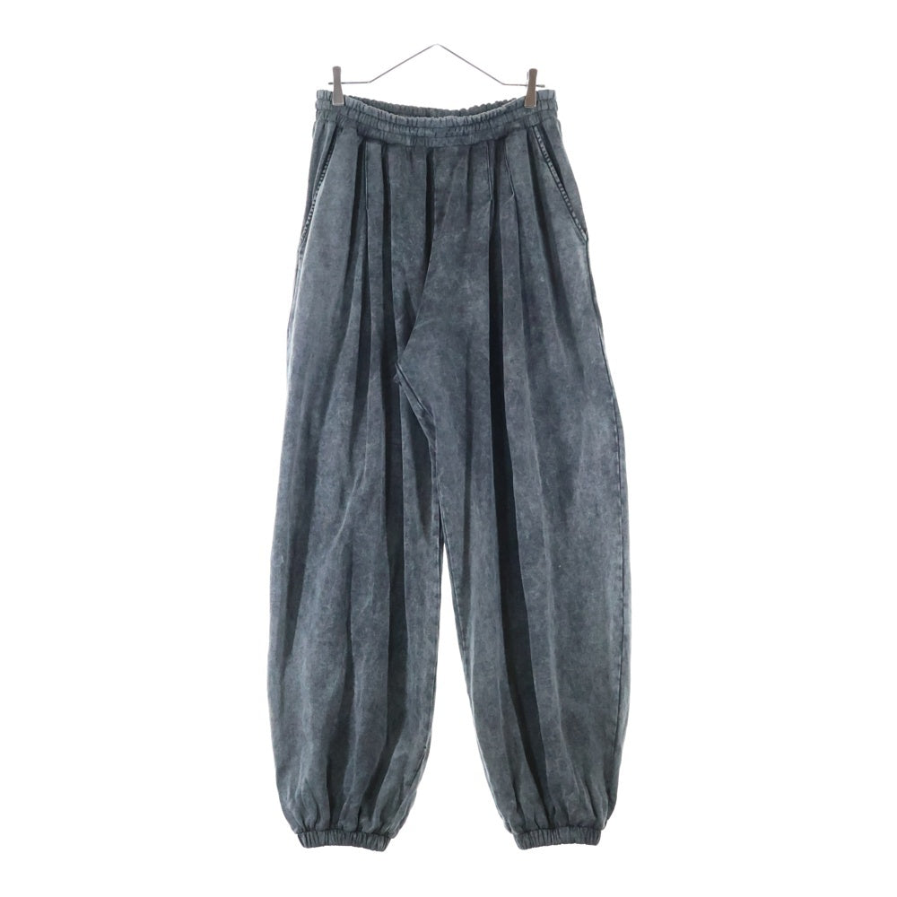 INTODUSK(イントゥダスク) GATHER DRAWSTRING SWEAT PANT ギャザードローストリングスウェットパンツ グレー