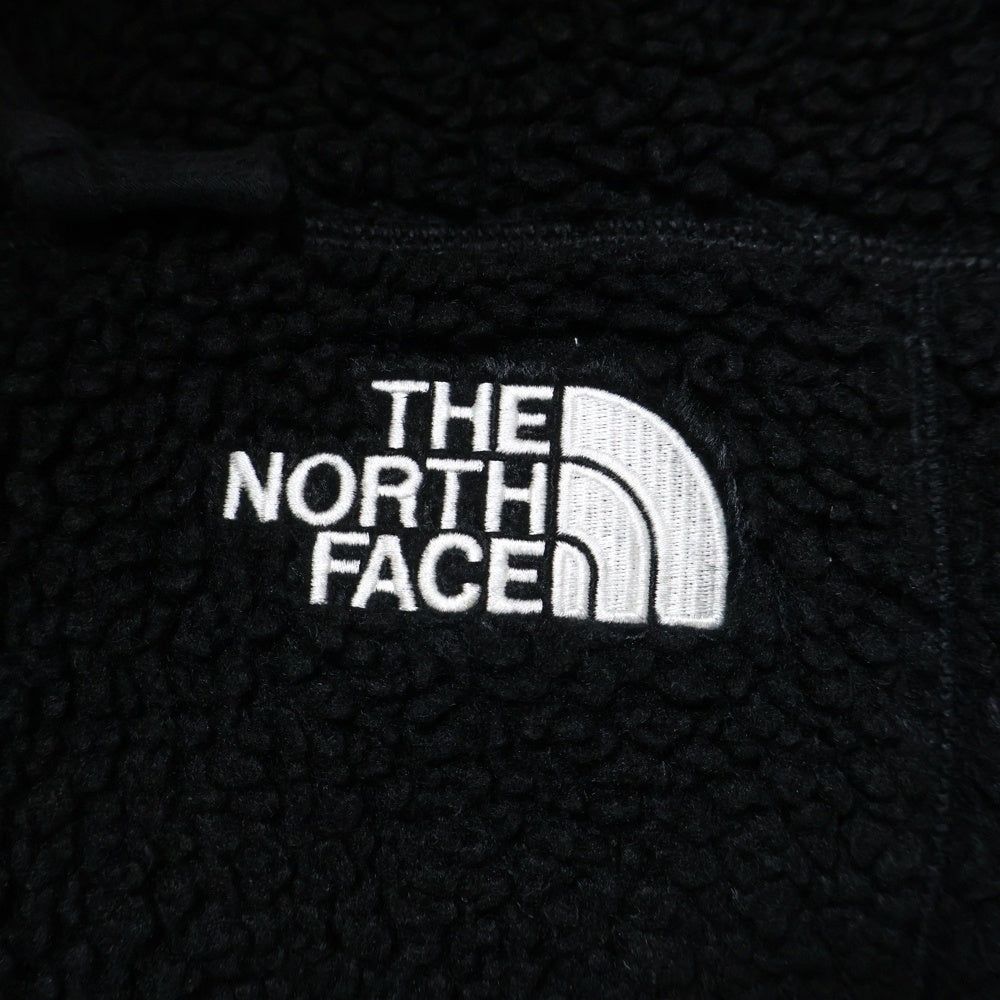 THE NORTH FACE(ザノースフェイス) PLAY GREEN FLEECE HOODIE プレイグリーン フリースフーディージャケット ブラック NJ4FN57B