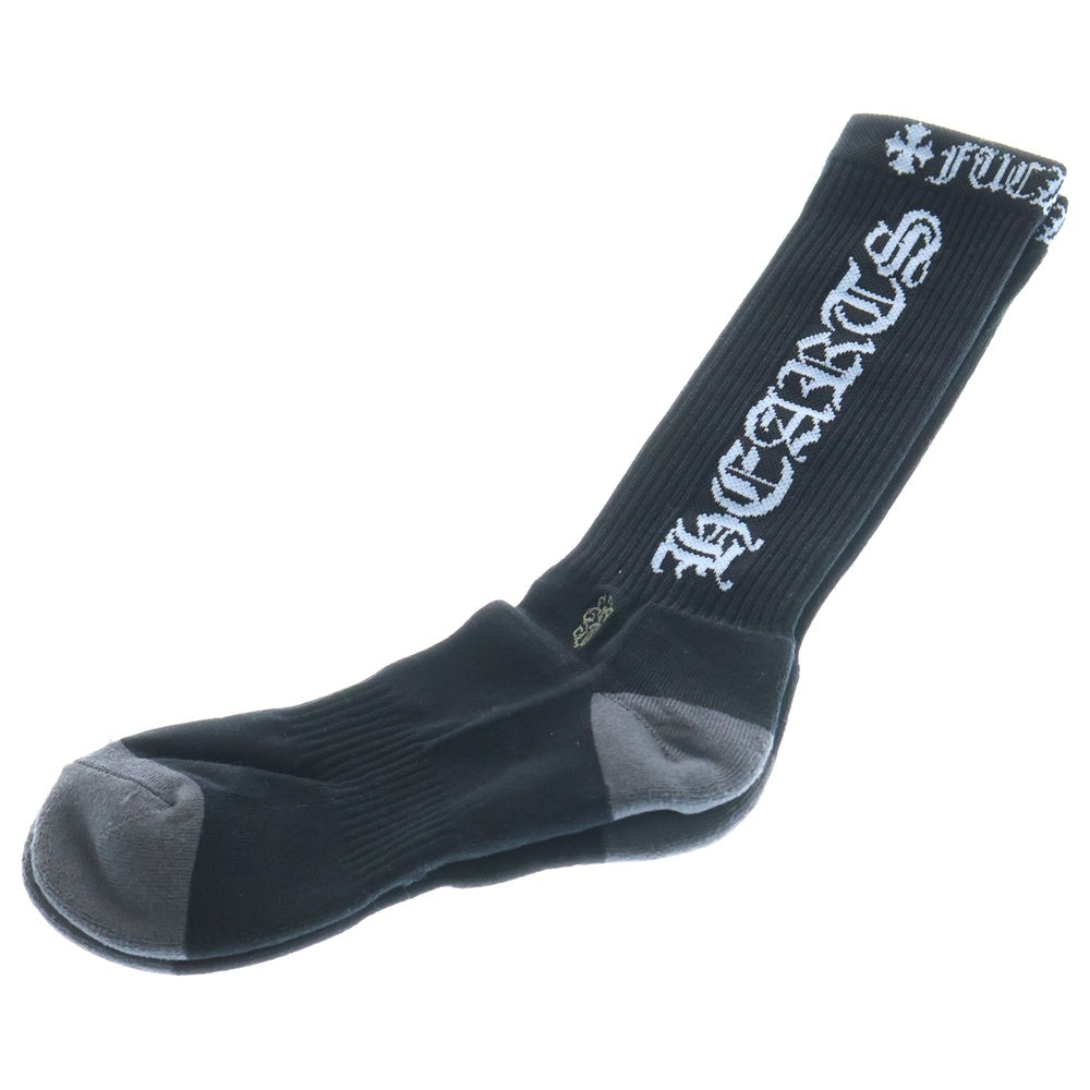 CHROME HEARTS(クロムハーツ) ENGLISH SOCKS イングリッシュ ソックス 靴下 ブラック