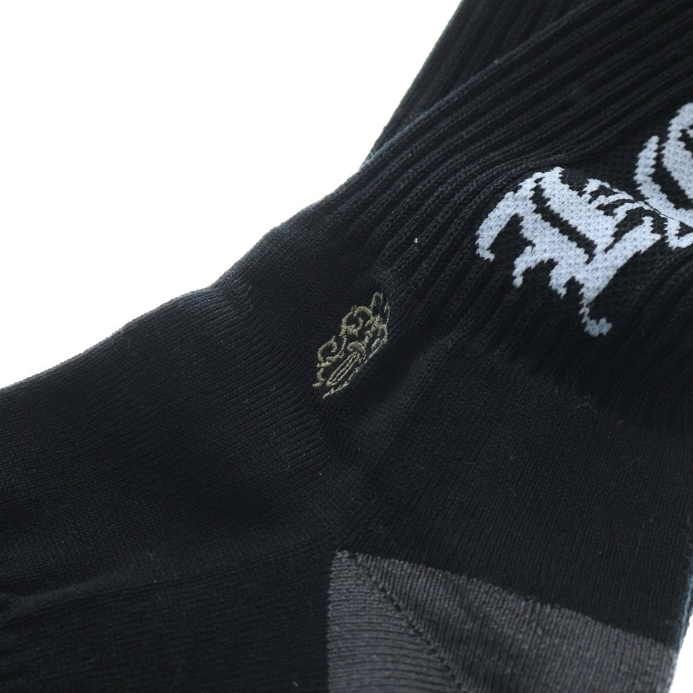 CHROME HEARTS(クロムハーツ) ENGLISH SOCKS イングリッシュ ソックス 靴下 ブラック