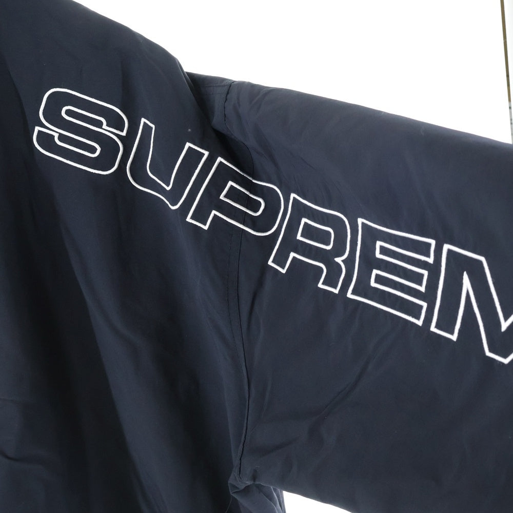 SUPREME(シュプリーム) 23AW Spellout Embroidered Track Jacket スペルアウト エンブロイダード トラックジャケット ブラック